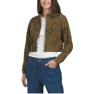 ELEMENT Cropped Floral Printed Jacket